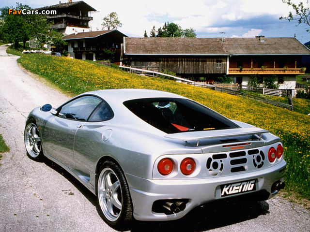 Images of Koenig 360 Modena 2000–04 (640 x 480)