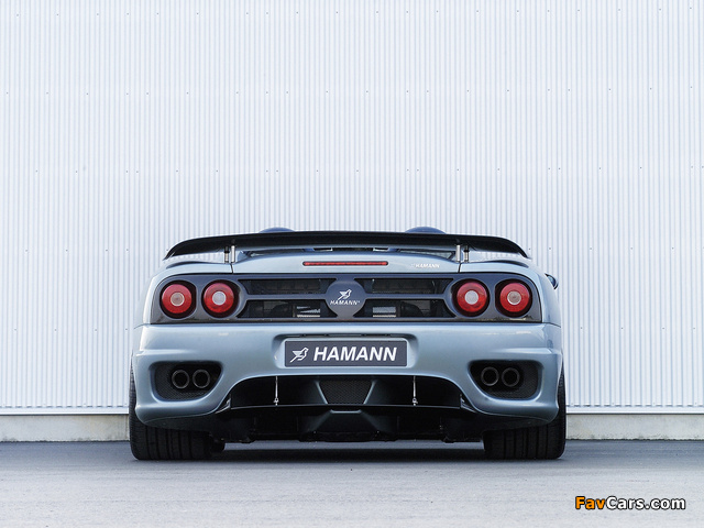 Images of Hamann Ferrari 360 Spider 2000–05 (640 x 480)