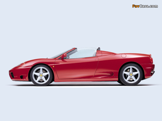 Images of Ferrari 360 Spider 2000–05 (640 x 480)