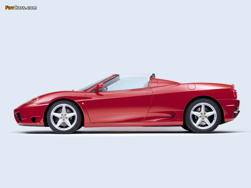 Images of Ferrari 360 Spider 2000–05 (800 x 600)