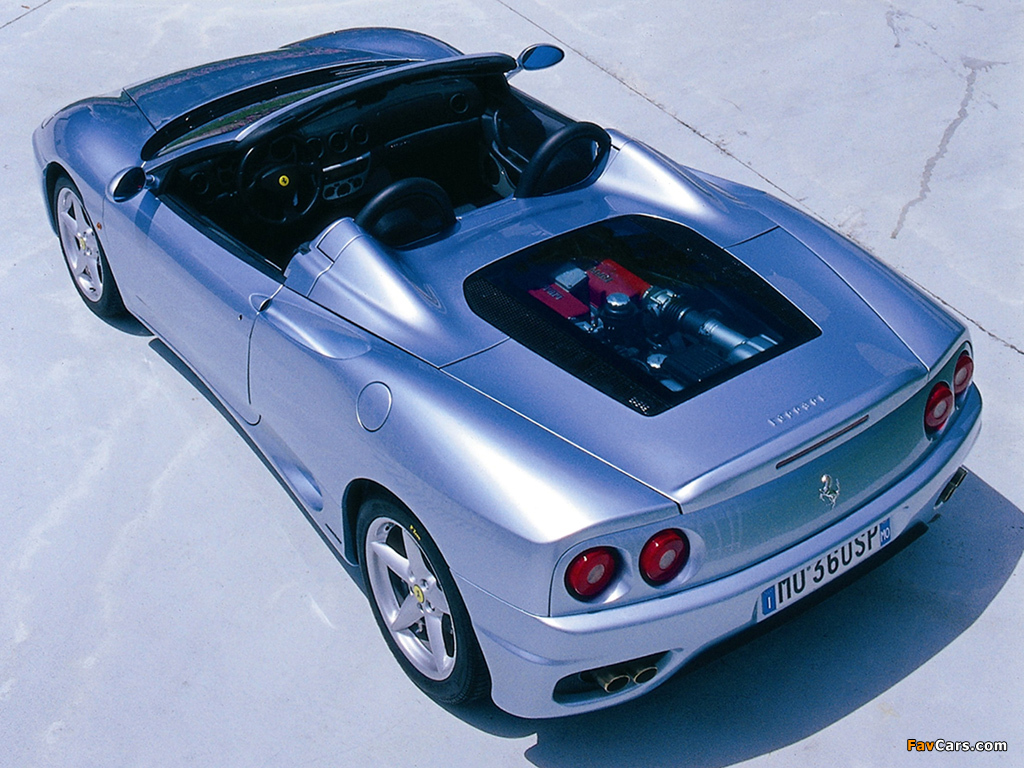 Photos of Ferrari 360 Spider 2000–05 (1024 x 768)