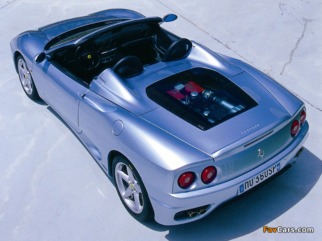 Photos of Ferrari 360 Spider 2000–05 (640 x 480)