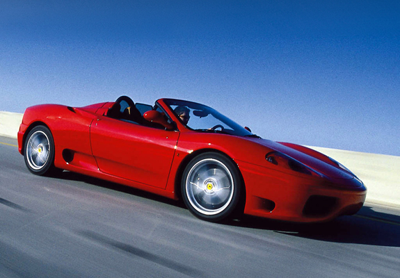 Photos of Ferrari 360 Spider 2000–05