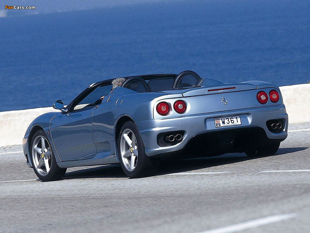 Pictures of Ferrari 360 Spider 2000–05 (1024 x 768)