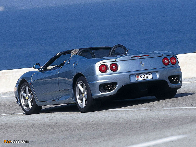 Pictures of Ferrari 360 Spider 2000–05 (800 x 600)