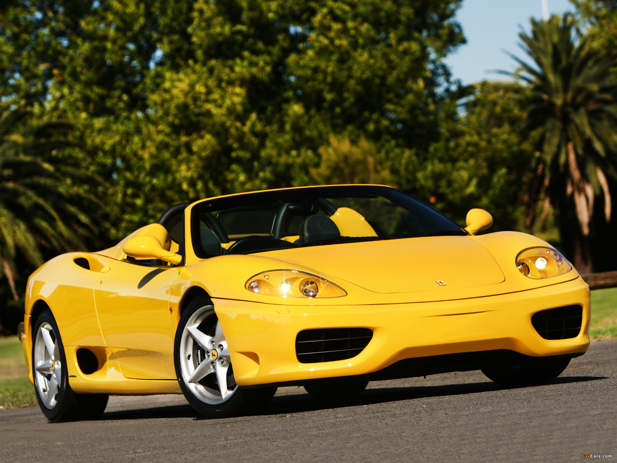 Ferrari 360 Spider UK-spec 2000–05 wallpapers (2048 x 1536)