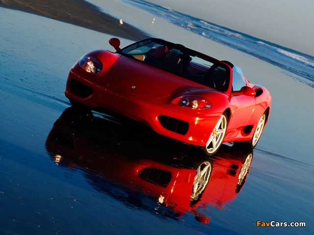 Ferrari 360 Spider 2000–05 wallpapers (640 x 480)