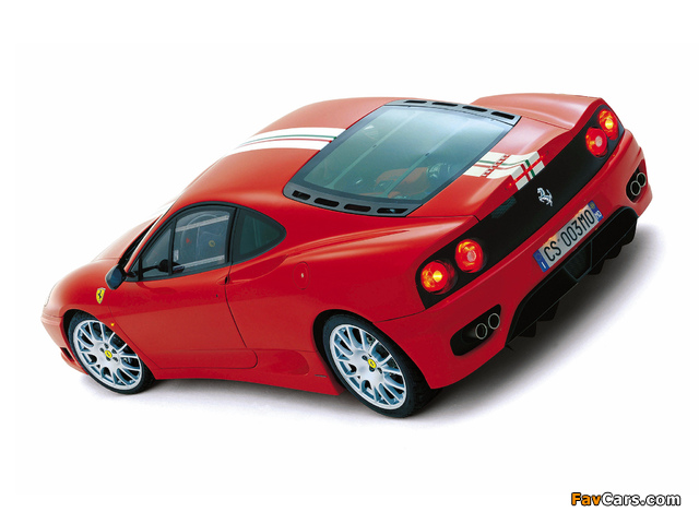 Ferrari 360 Challenge Stradale 2003–04 wallpapers (640 x 480)