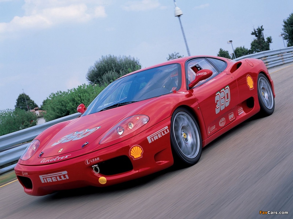 Ferrari 360 Challenge 2003–04 wallpapers (1024 x 768)