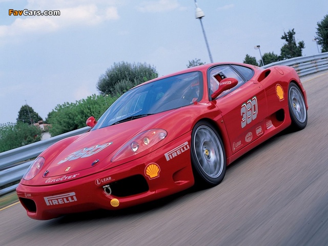 Ferrari 360 Challenge 2003–04 wallpapers (640 x 480)