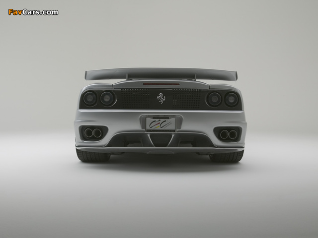 Novitec Rosso Ferrari 360 Spider Super Sport 2003–04 wallpapers (640 x 480)