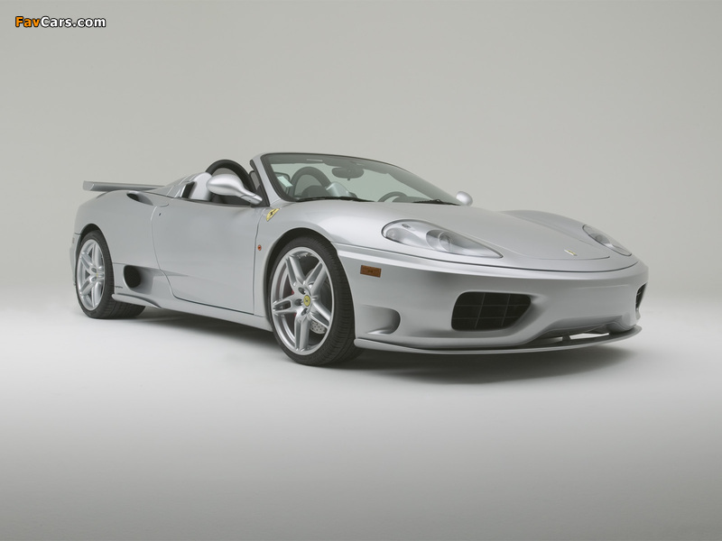 Novitec Rosso Ferrari 360 Spider Super Sport 2003–04 wallpapers (800 x 600)