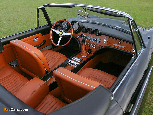 Ferrari 365 California Spyder 1966–67 wallpapers (640 x 480)