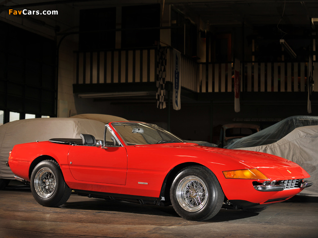Ferrari 365 GTS/4 Daytona Spider 1970–74 wallpapers (640 x 480)