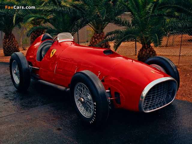 Ferrari 375 F1 1952 images (640 x 480)