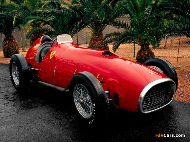 Ferrari 375 F1 1952 pictures (640 x 480)