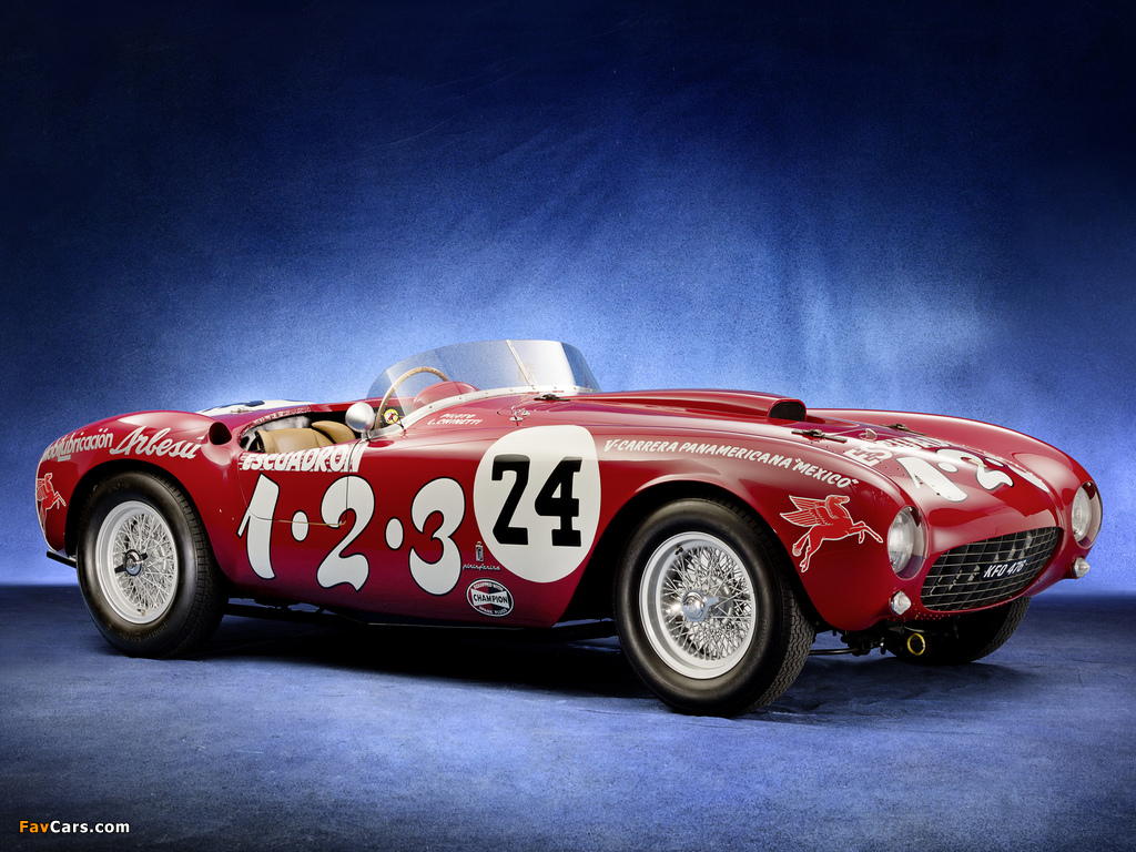 Ferrari 375 MM Spyder 1953–54 images (1024 x 768)