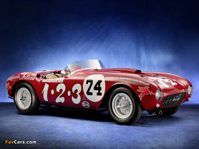 Ferrari 375 MM Spyder 1953–54 images (640 x 480)