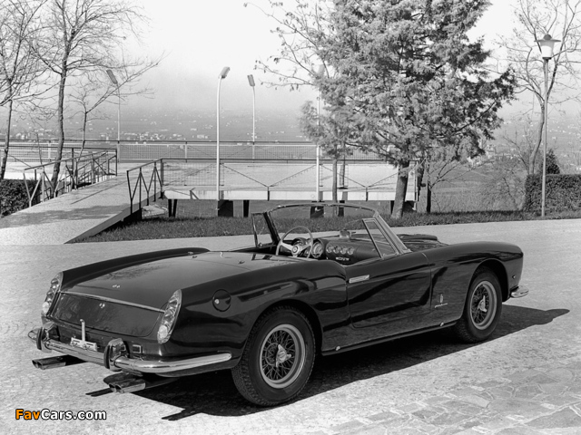 Ferrari 400 Superamerica Cabriolet (Series I) 1959–61 wallpapers (640 x 480)