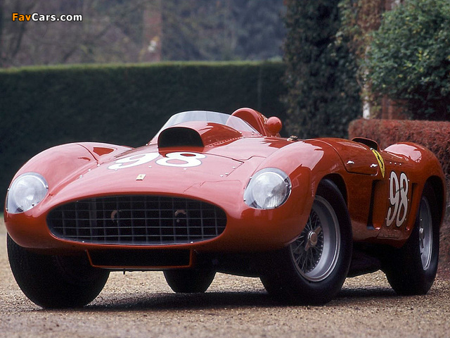 Ferrari 410 Sport Spyder 1955 images (640 x 480)