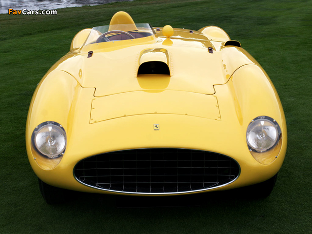 Ferrari 410 S Scaglietti Spyder 1955–56 pictures (640 x 480)