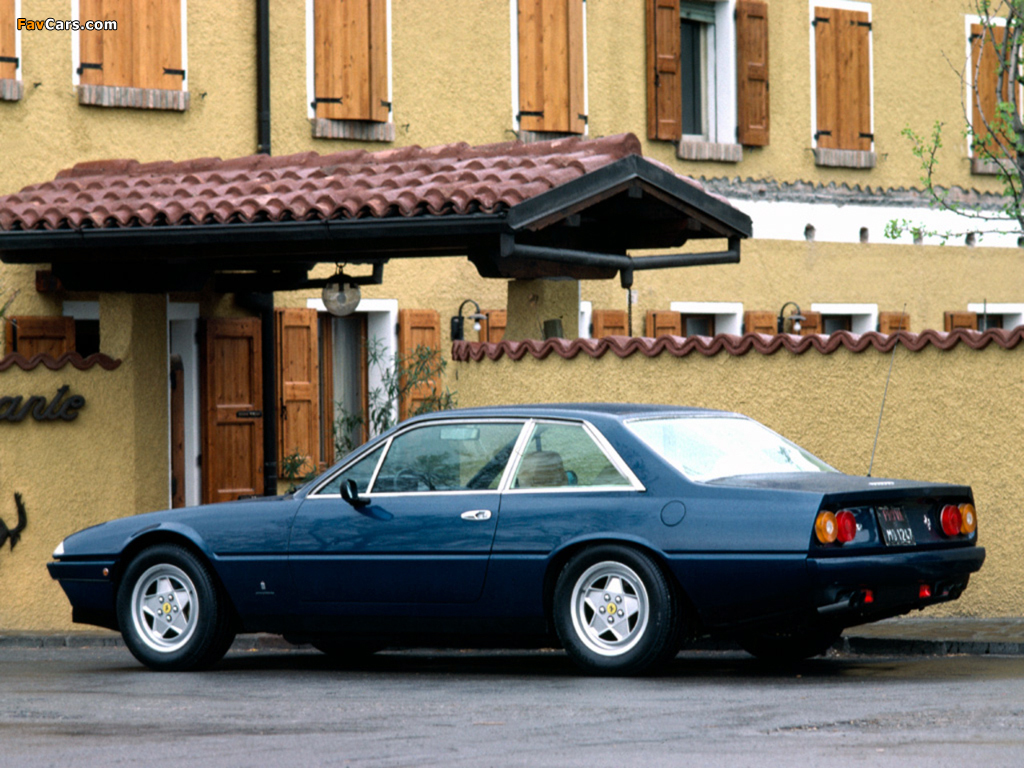 Ferrari 412i 2+2 1985–89 pictures (1024 x 768)