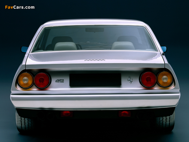 Ferrari 412i 2+2 1985–89 wallpapers (640 x 480)