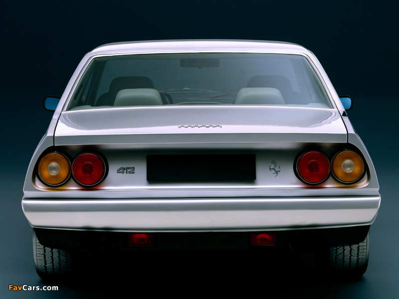 Ferrari 412i 2+2 1985–89 wallpapers (800 x 600)