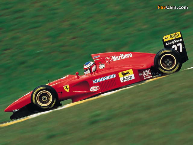 Photos of Ferrari 412 T1 1994 (640 x 480)