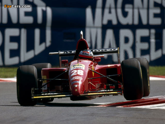 Pictures of Ferrari 412 T2 1995 (640 x 480)