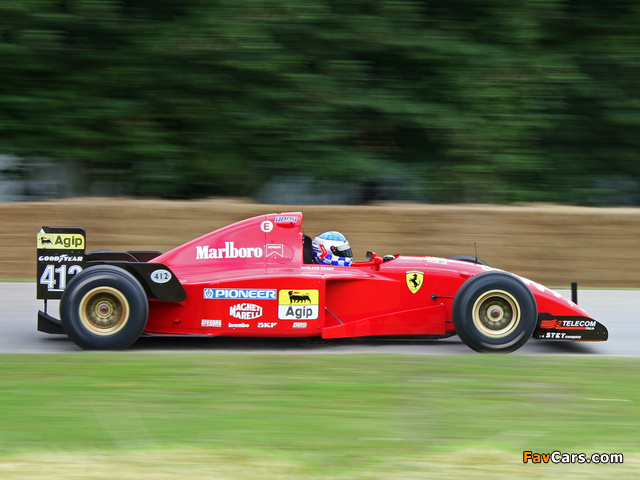 Pictures of Ferrari 412 T2 1995 (640 x 480)