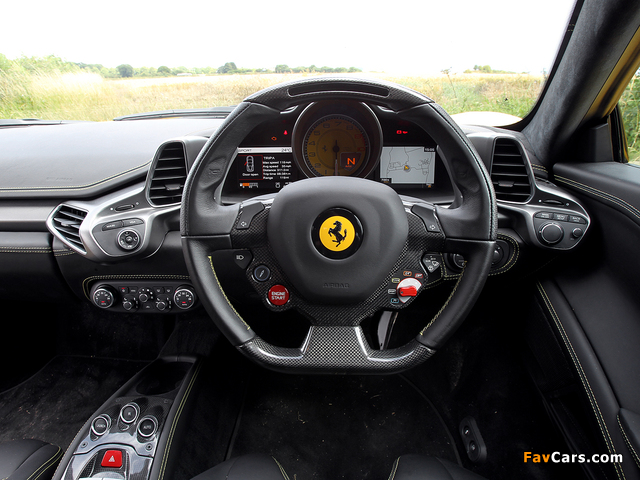 Ferrari 458 Italia UK-spec 2009 images (640 x 480)