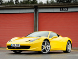 Ferrari 458 Italia UK-spec 2009 photos