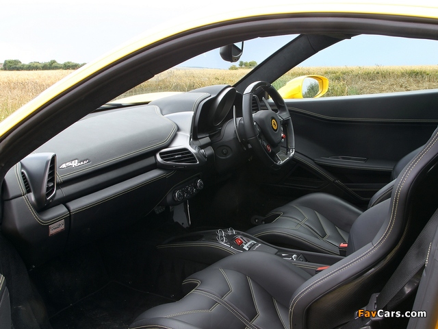 Ferrari 458 Italia UK-spec 2009 pictures (640 x 480)