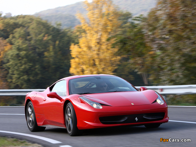 Ferrari 458 Italia 2009 pictures (640 x 480)
