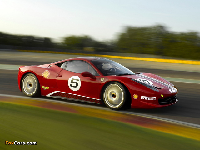 Ferrari 458 Italia Challenge 2010 photos (640 x 480)