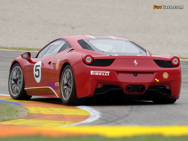 Ferrari 458 Italia Challenge 2010 wallpapers (640 x 480)