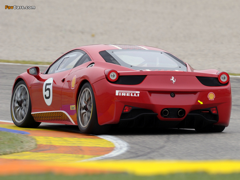 Ferrari 458 Italia Challenge 2010 wallpapers (800 x 600)