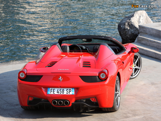 Ferrari 458 Spider 2011 images (640 x 480)