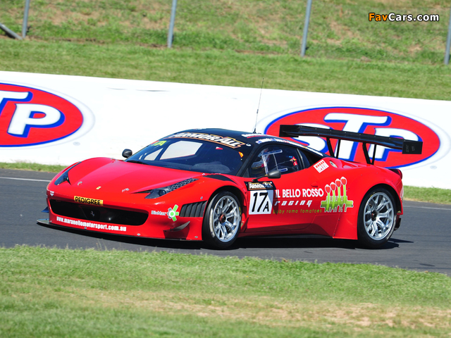 Ferrari 458 Italia GT3 2011 images (640 x 480)