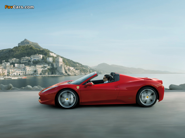 Ferrari 458 Spider 2011–15 pictures (640 x 480)