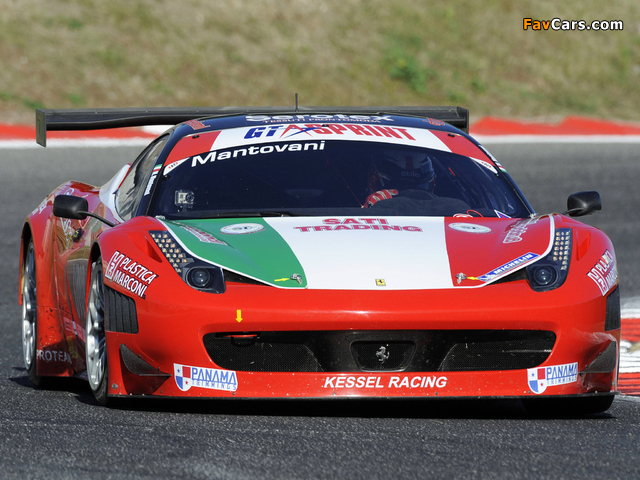 Ferrari 458 Italia GT3 2011 pictures (640 x 480)