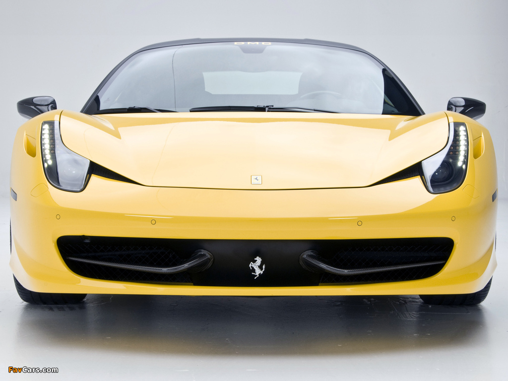 DMC Ferrari 458 Italia Milano 2011 wallpapers (1024 x 768)