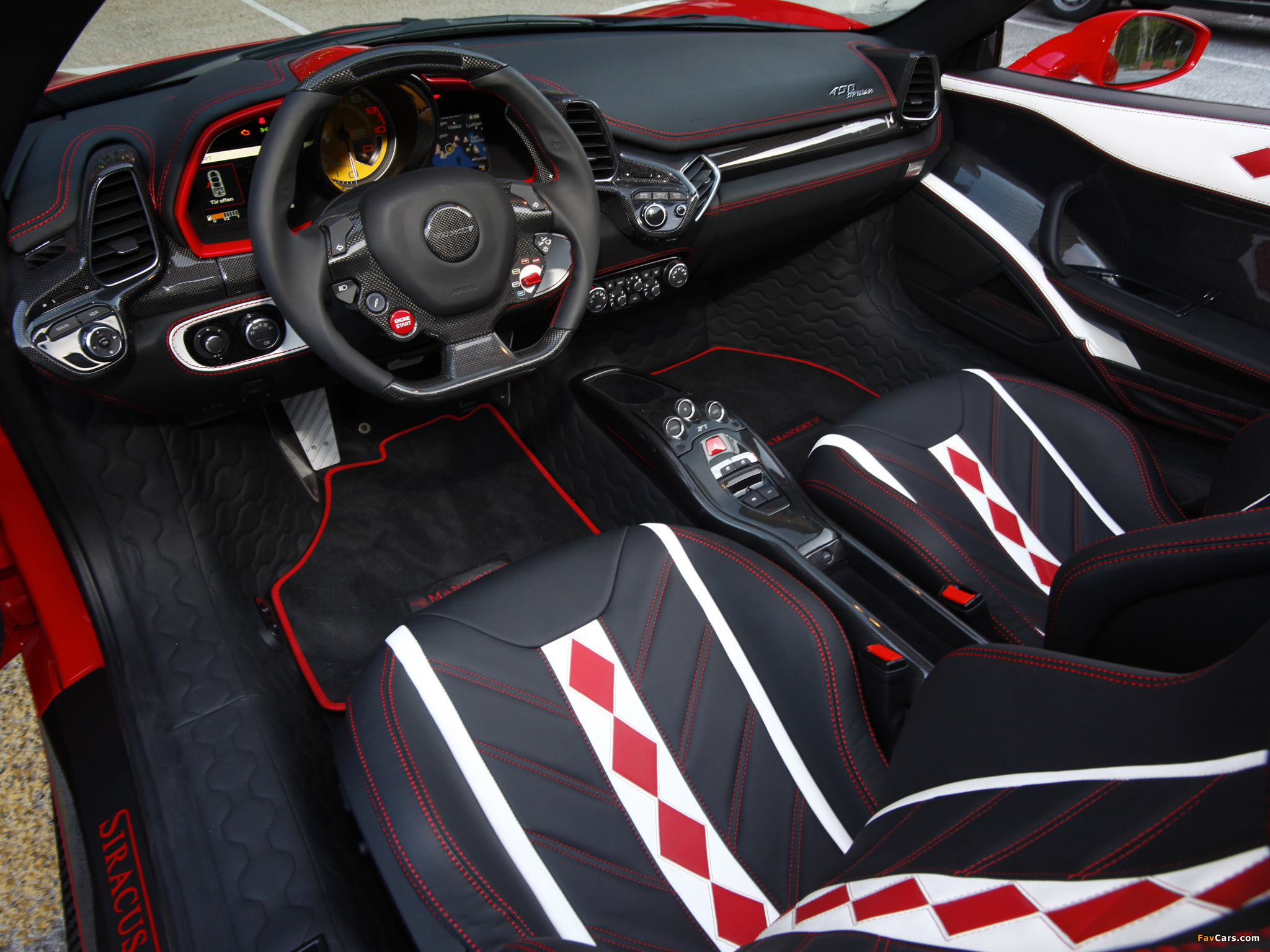 Mansory Ferrari 458 Spider Monaco Edition 2012 images (2048 x 1536)