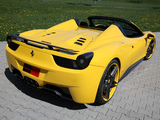 Novitec Rosso Ferrari 458 Spider 2012 photos