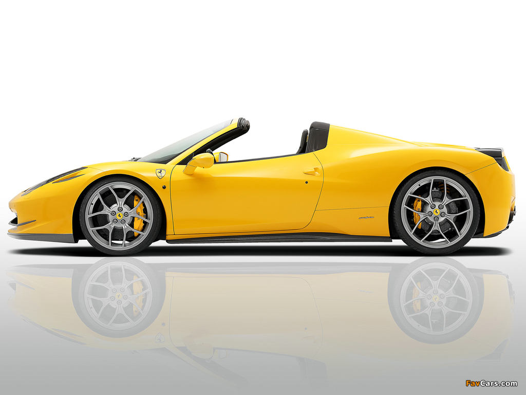 Novitec Rosso Ferrari 458 Spider 2012 wallpapers (1024 x 768)