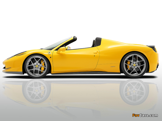 Novitec Rosso Ferrari 458 Spider 2012 wallpapers (640 x 480)