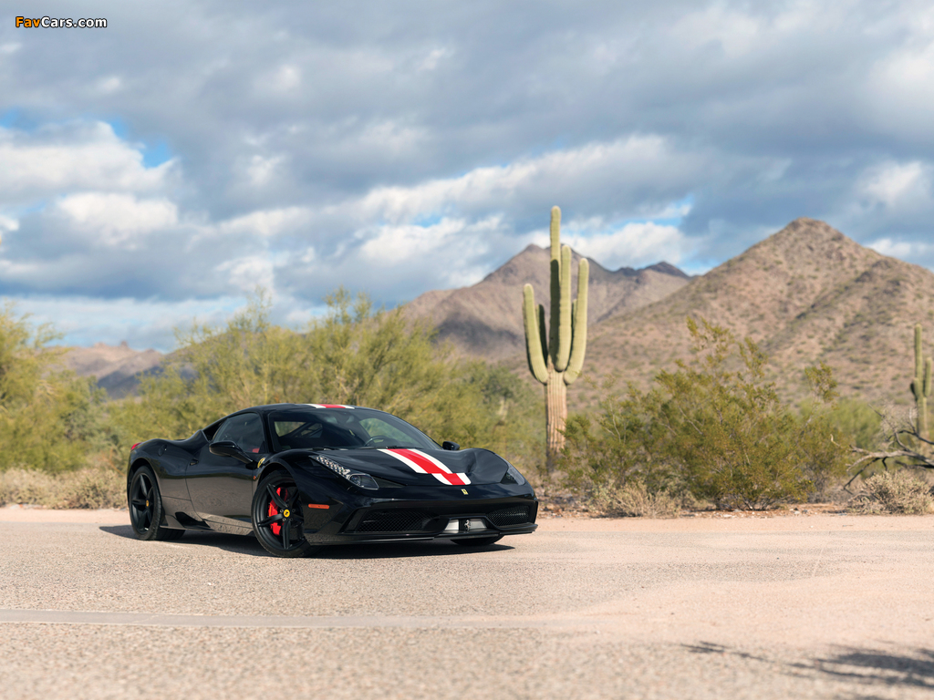 Ferrari 458 North America 2014-15 photos (1024 x 768)