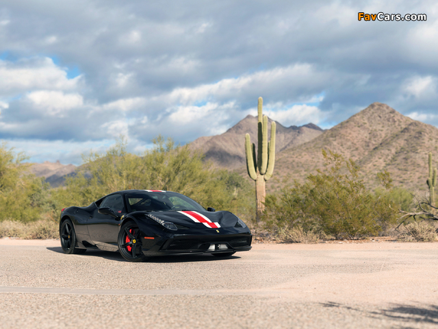 Ferrari 458 North America 2014-15 photos (640 x 480)