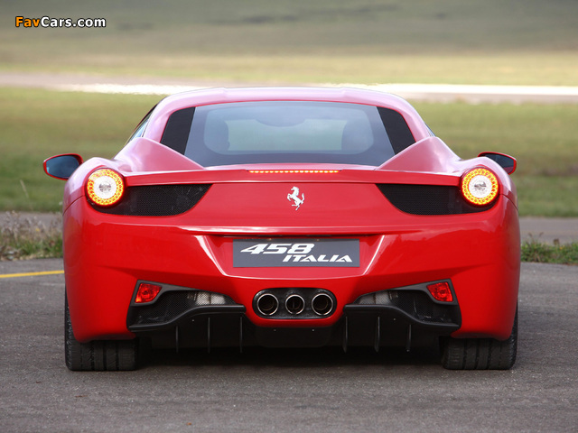 Images of Ferrari 458 Italia 2009 (640 x 480)